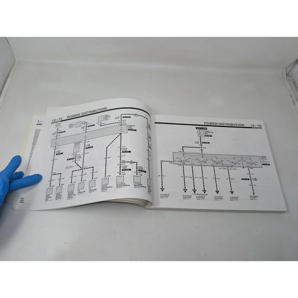 1995 Ford Explorer  Vacuum And‎ Electrical Trouble Shooting Shop Manual VETM OEM